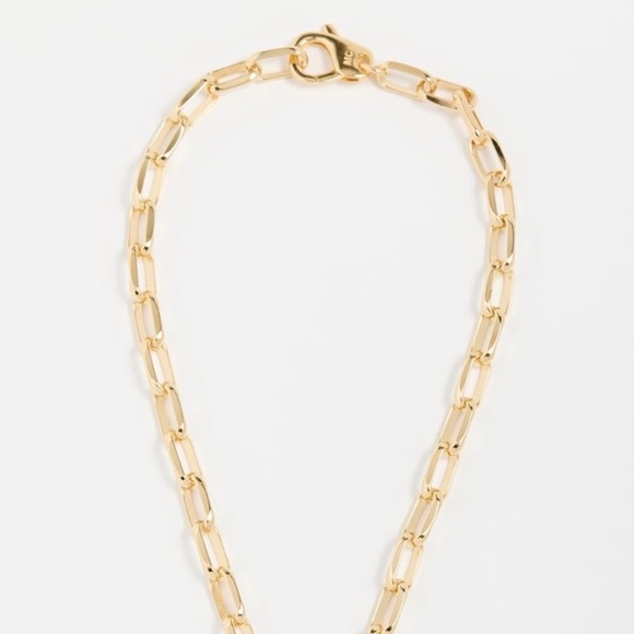 MARTHA CALVO Good Fortune Cookie 14K Gold Plated Necklace - Picture 5 of 7